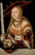 Lucas Cranach Judith with the head of Holofernes oil on canvas